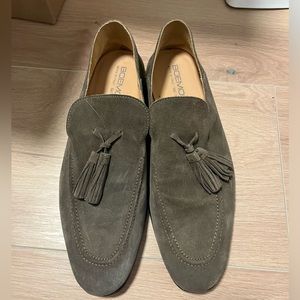 Boemo Italian Suede Loafer with tassel